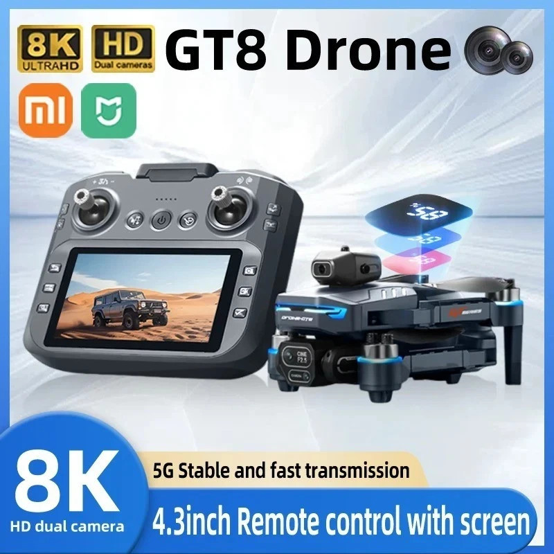Drone de voyage pliable Xiaomi Mijia GT8 pour vidéos de vacances en 8K