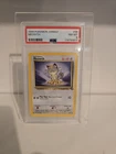 Pokémon Meowth Jungle Common Regular Unlimited 1999 PSA 8 Graded Card 56/64