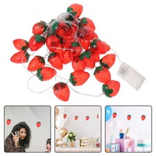 LED Fruit Strawberry String Fairy Lights Battery Powered Wedding Decorations