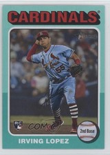 2024 Topps Heritage High Number Aqua Border Irving Lopez #634 pk8