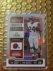 2023 Panini Contenders - Nick Chubb #26 Midfield Ticket /50