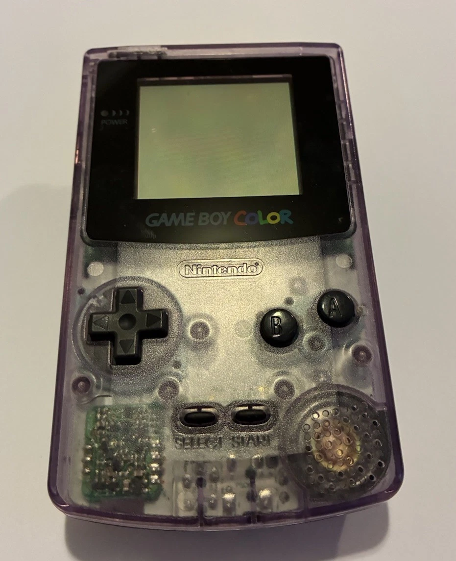 Gameboy Color Clear Purple for sale | eBay