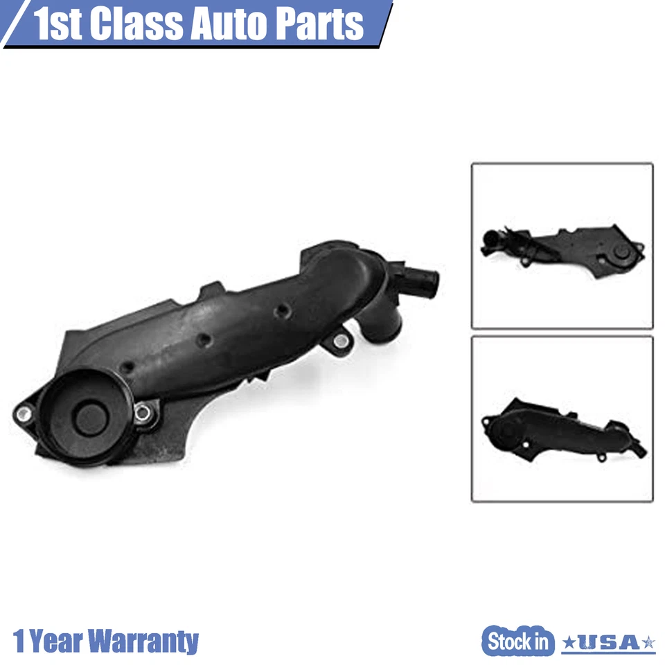 Carcasa Termostato Delantero Para 98-05 VW Passat Audi A6 Quattro A6 [078121121K] Foto 2 de 4