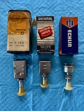 NOS DELCO REMY 1972342 Vintage Push Pull Switches 2 Position 2 Others Included