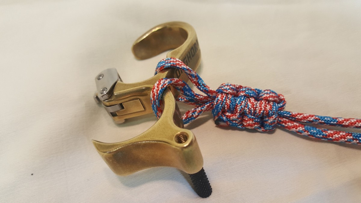 Cinturino Da Polso Per Tiro Con L'arco Northforty – Lanyard-One Con Rilascio A Pollice (thumb Trigger) - Foto 4