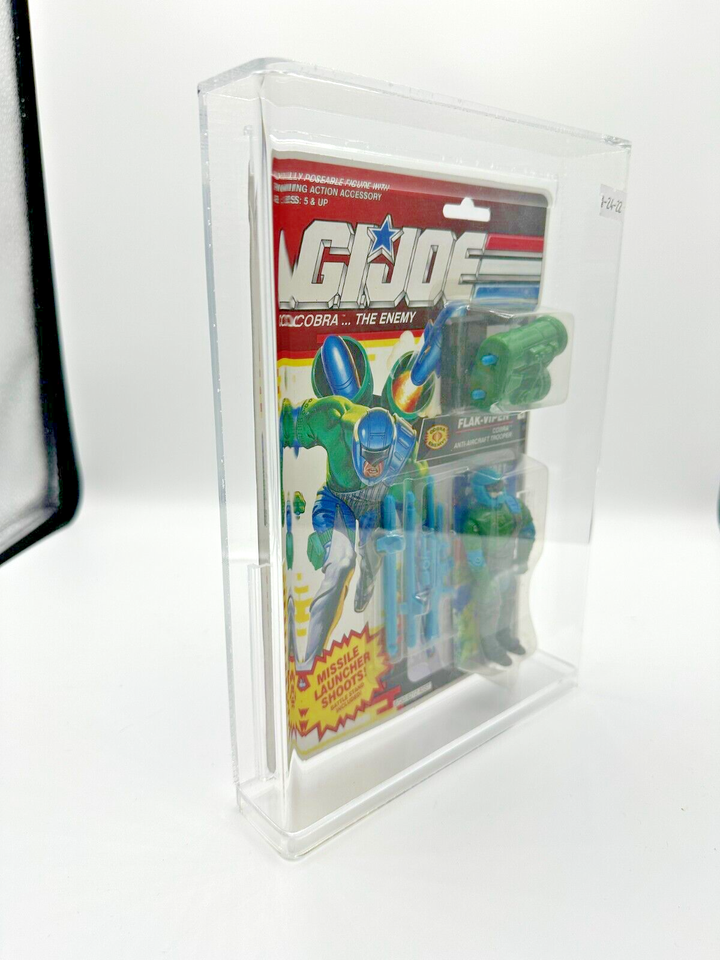 GI Joe Cobra FlakViper MOC figure in acrylic case vintage 1991 eBay