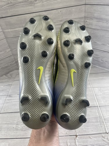 Rare Nike Mercurial Victory VI 6 DF Neymar Racer Blue Black Chrome Size 9 Uk - Bild 3 von 17