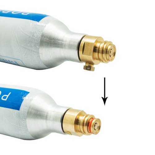 M18x1.5 bis TR21-4 Adapter CO2 Tankanschluss für Sprudelmaschine - Bild 10 von 11