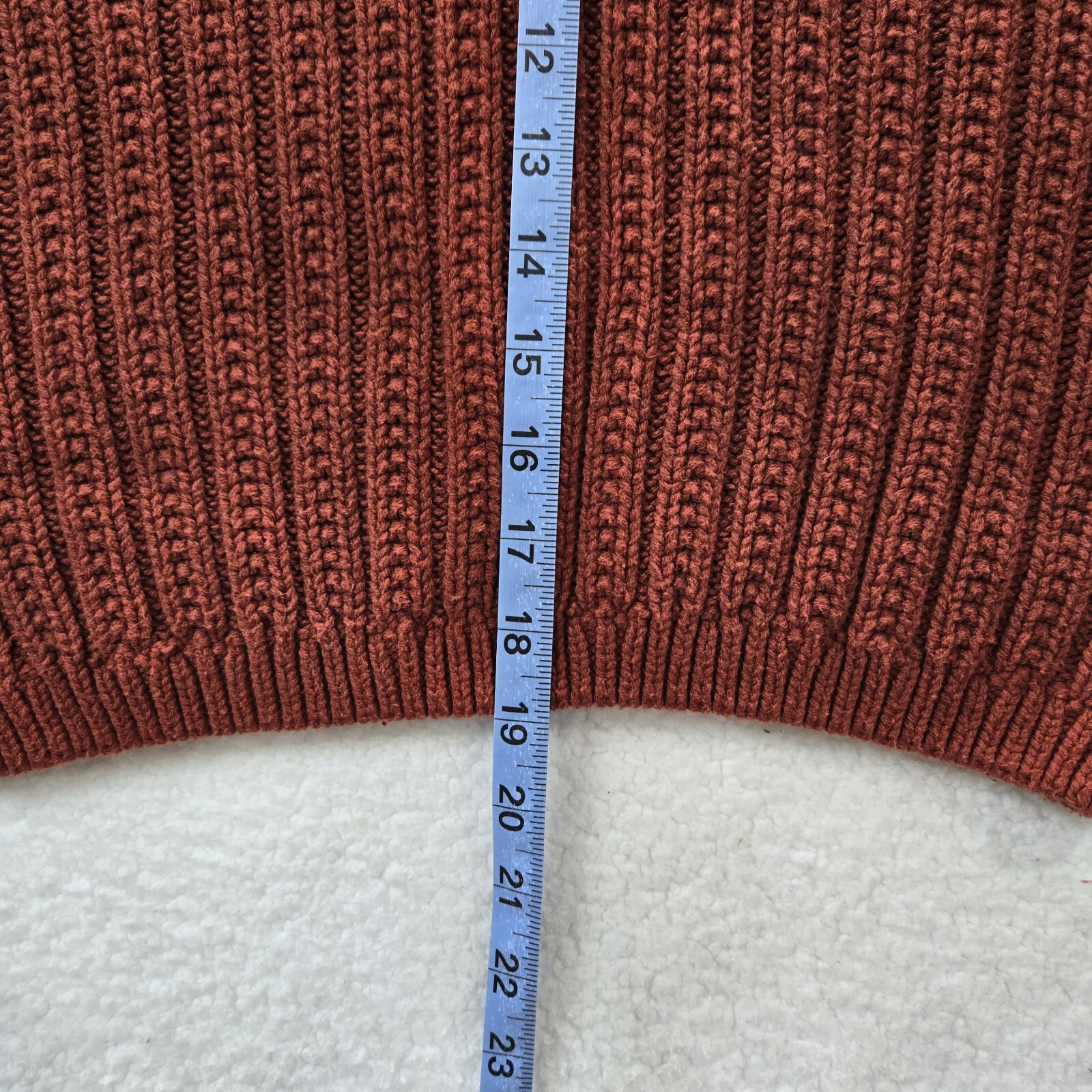 Universal Thread Womens Medium Burnt Orange Chunk… - image 8