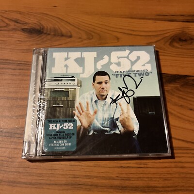 Signed Rare - It's Pronounced ''Five Two'' by KJ-52 (CD, Sep-2003, Uprok Records)