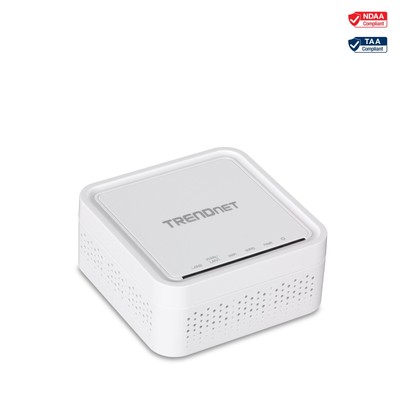 TRENDnet AC1200 WiFi EasyMesh Remote Node, App-Based Setup Utility, Seamless