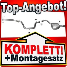 Auspuff für VOLVO V70 (III) 2.0 D 136PS 10.2007-2014 Auspuffanlage