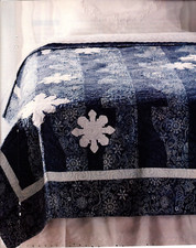 Snowflake Quilt Quilt Pattern Pieced/Applique CV