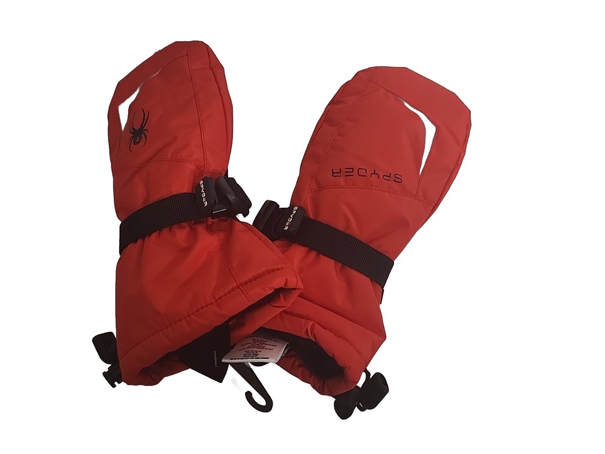 Spyder Women's Ski Mitten Red Size Small New - Main Image