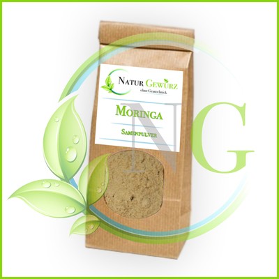 Samenpulver Moringa 430g Moringa Seed Powder 100% Pur Natur Qualität MHD 12.2026