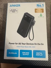Anker 20000mAh 30W Power Bank - Black