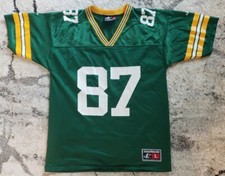 NFL LogoAthletic Vintage Green Bay Packers Robert Brooks Jersey Sz L 14/16 -EUC