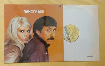 NANCY SINATRA ''The Hits of Nancy & Lee'' Stereo LP Original UK, RARER