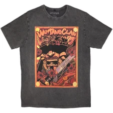 Wu-Tang Clan - Amsterdam '23 - Charcoal Grey Stone Wash t-shirt