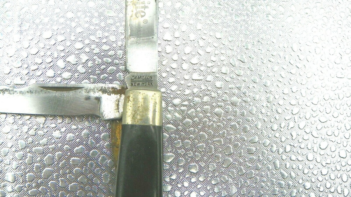 VTG Camillus New York USA Xcelite K-22 Lineman 2-Blade Pocket