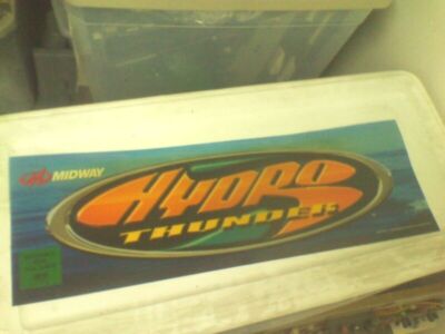 Hydro thunder arcade marquee