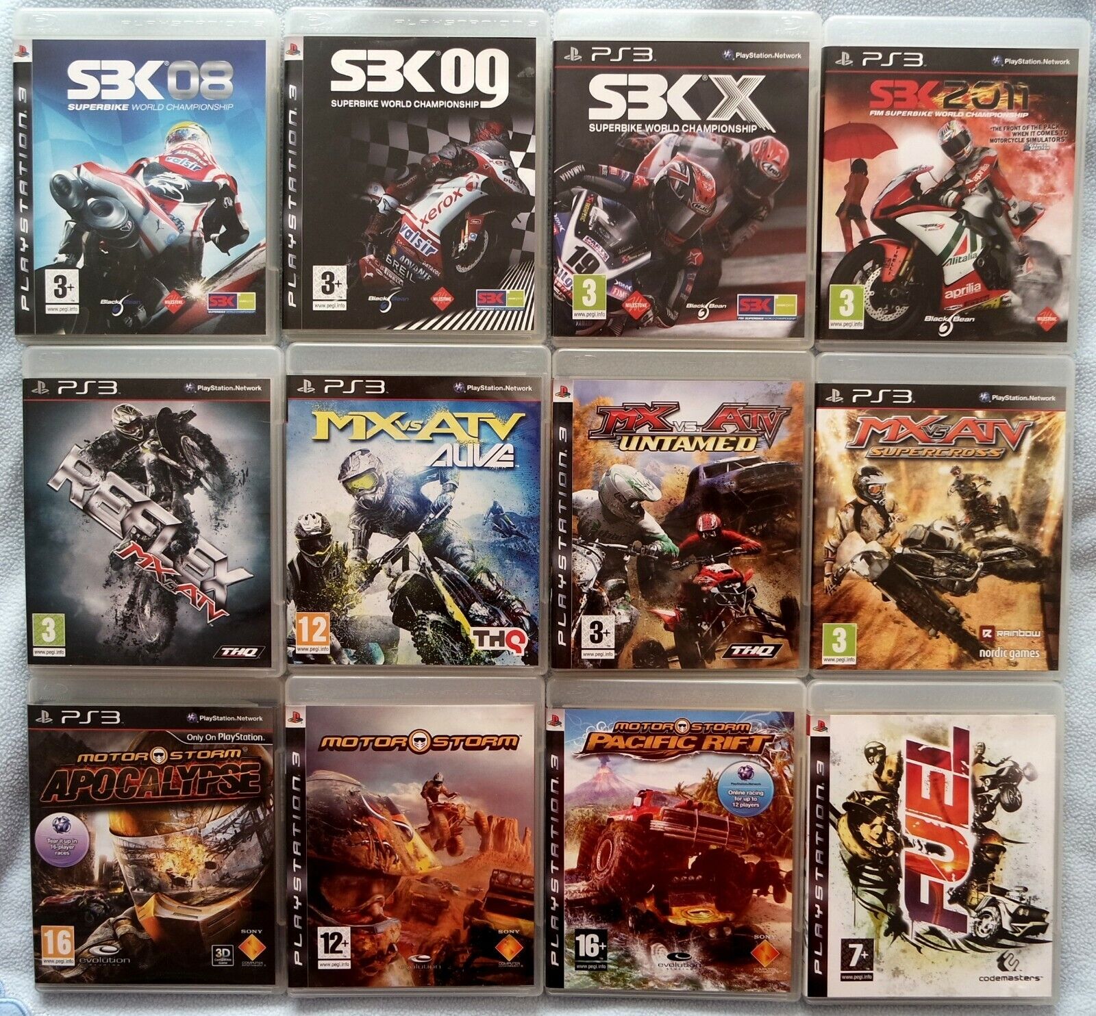 Racing Game PlayStation 3 Supercross PS3 1 Or Up | eBay