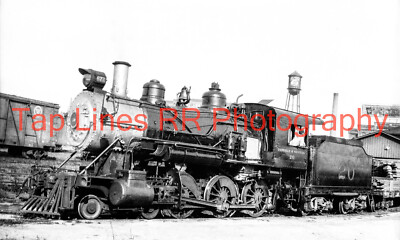 Danville & Western Ry #20 4-6-0 Danville VA 8-1933 Bill Monypenny Neu 5x8 Foto