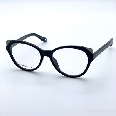 Givenchy Women Eyeglasses Black Demo Cat Eye GV0043 0807 NEW AUTHENTIC