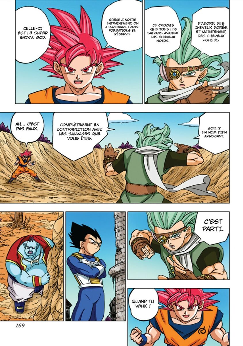 Dragon Ball Super Manga Edition Color Tomes 17 Traduit en Français Goku  Vegeta