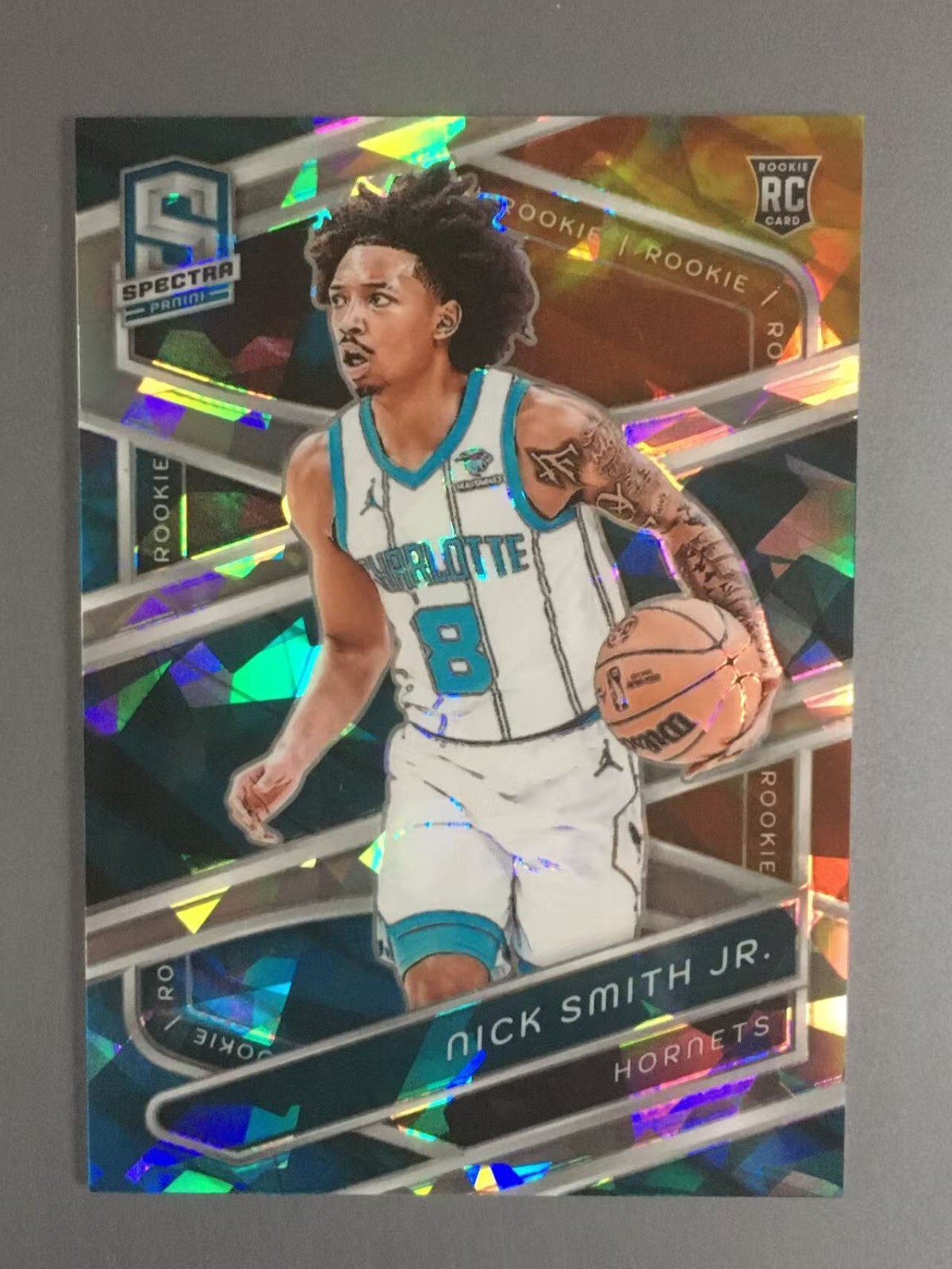 Nick Smith Jr 2023-24 Panini Spectra Astral Prizm /49 RC #141