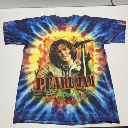 Vintage Pearl Jam No Code Concert T-Shirt 1996 Ba… - image 1