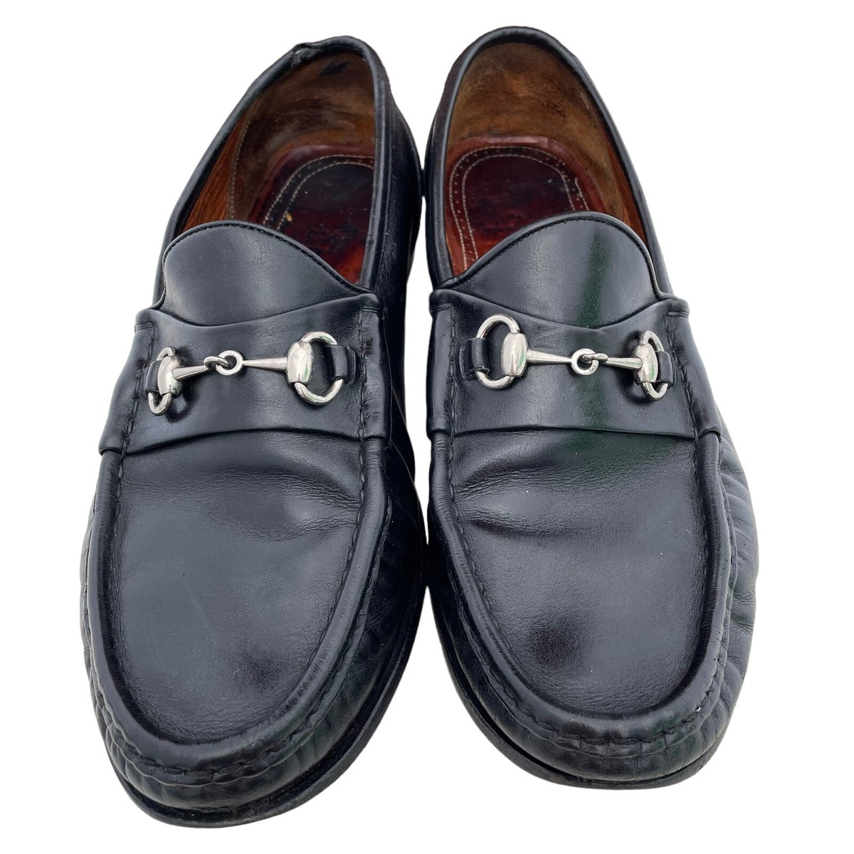 Allen Edmonds Bruzzano Black Leather Horse Bit Moc Toe  display picture 2