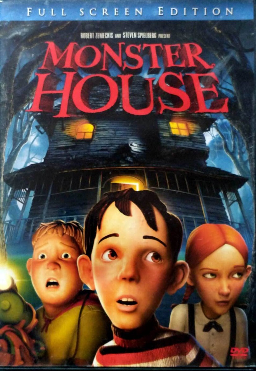 Monster House [DVD, Full Screen 2006] Maggie Gyllenhaal, Nick