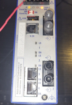 Hirschmann RS20 Rail Switch RS20-0400M4M4TDAEHH08.0.01
