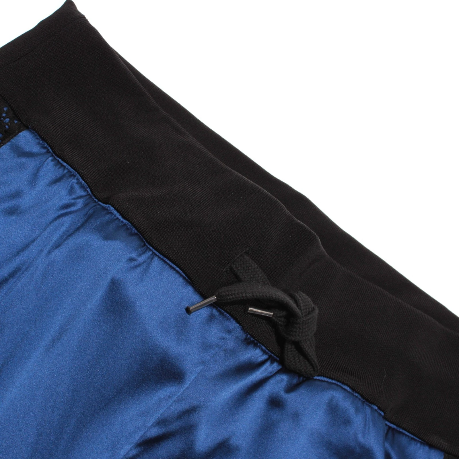 Italo Ferretti NWT Joggers / Sweatpants Size Large in Blue & Black Silk Blend