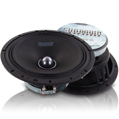 SUNDOWN AUDIO 8  INCH MIDRANGE MID RANGE BASS CAR SPEAKER 100W RMS 4 OHM LCMR-8