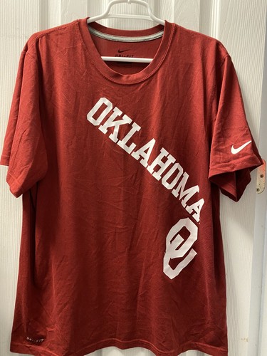 Nike Dri Fit Oklahoma Sooners Red T 