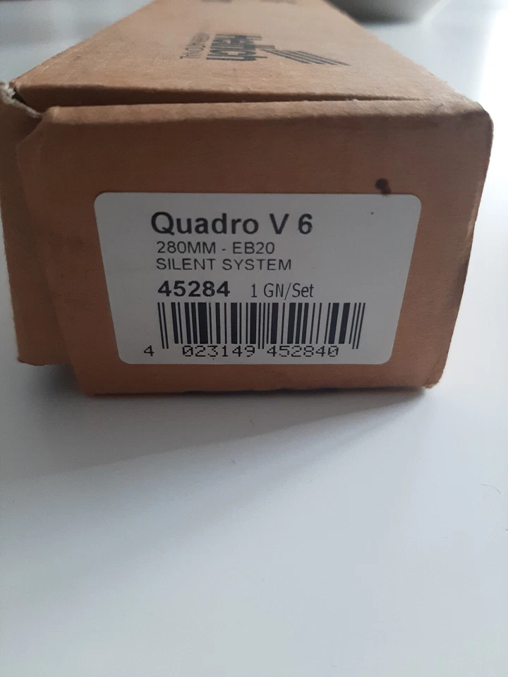 HETTICH guida x Cassetti Quadro V6 Silent System 280 Mm. Nuove - Immagine 2 di 4