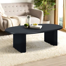 51'' Modern Tapered Coffee Table Sofa End Side Center Table For Living Room