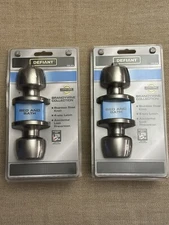 2 Packs - Defiant Brandywine Stainless Steel Bed And Bath Door Knob - 332-208