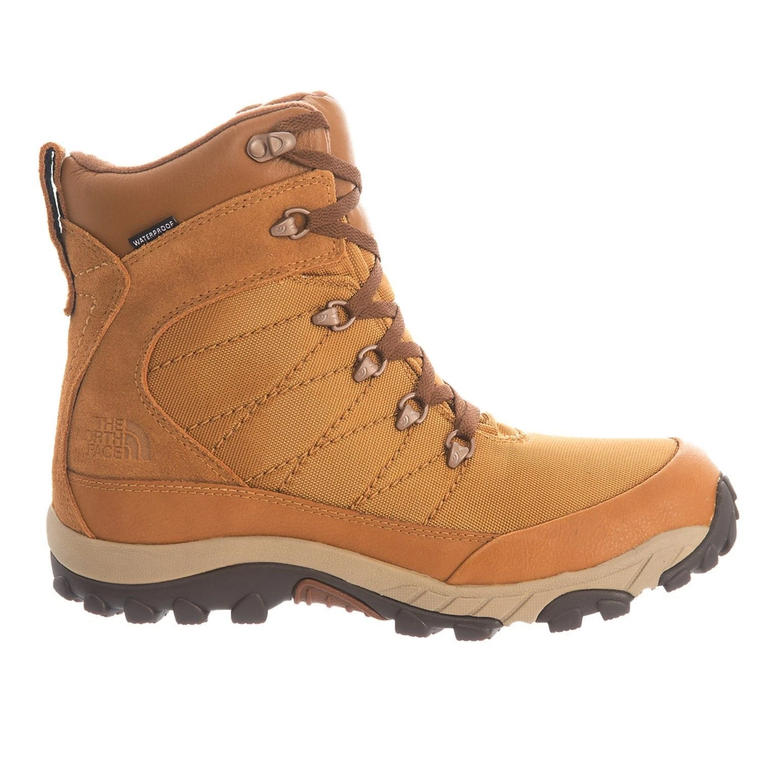 The North Face Chilkat Nylon Boot Mens Sz 11.5 Bone Brown/Tagumi Brown Waterproo
