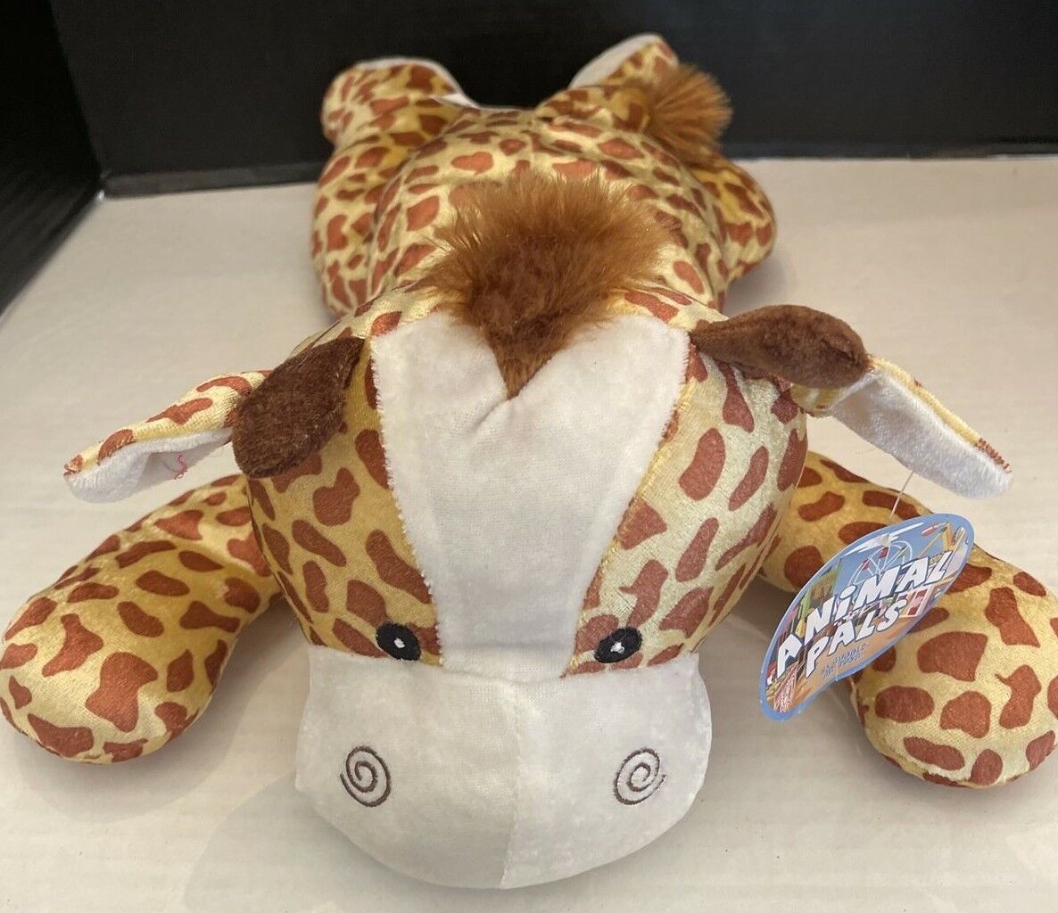 Animal Pals Giraffe Plush Golden Spotted Stoffed Animal Soft Toy  Kellytoys 21'