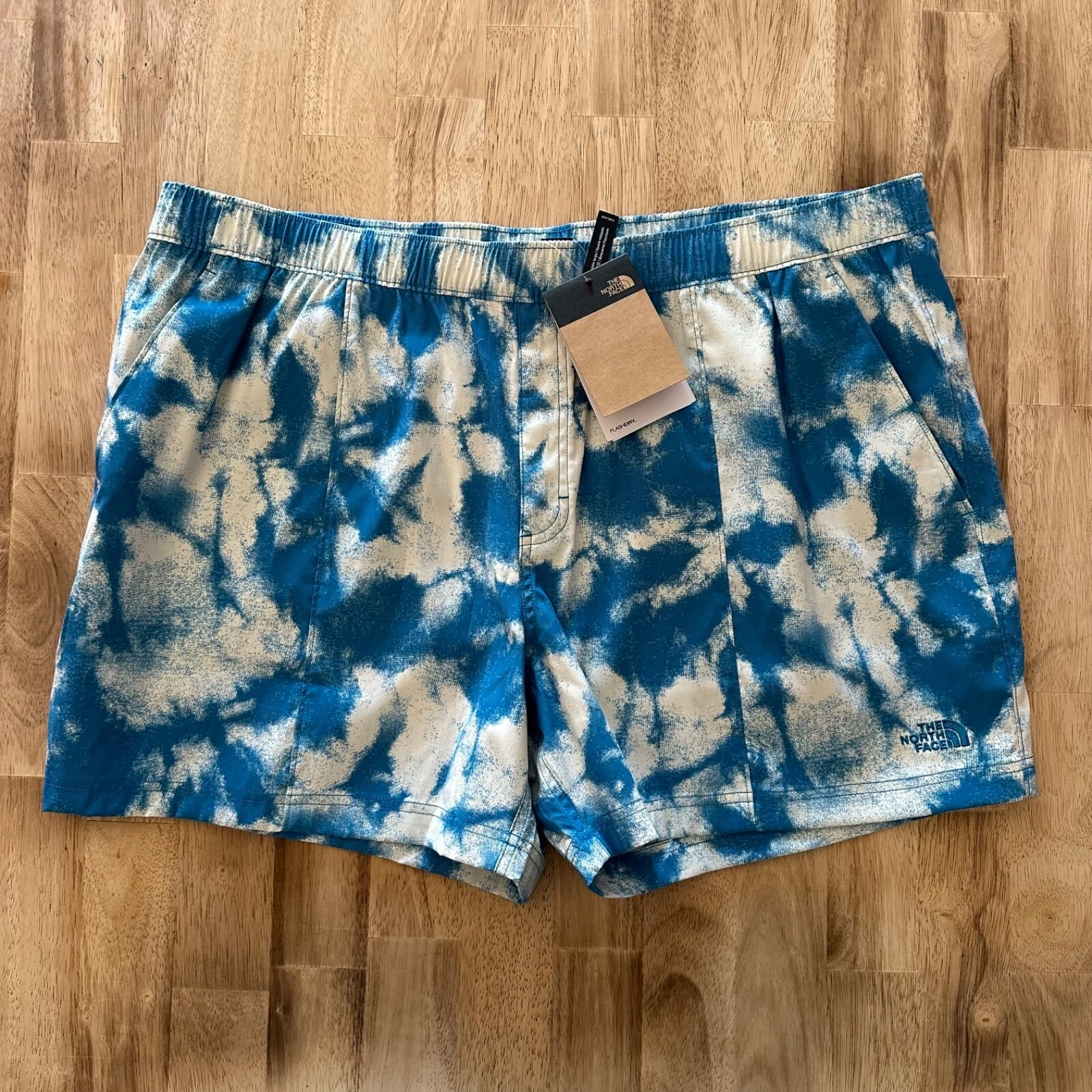The North Face Printed Class V Pull On Shorts 5” Mens Size XXL Relaxed Fit