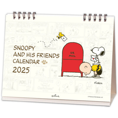 2025 Hallmark Desk Calendar Snoopy | eBay