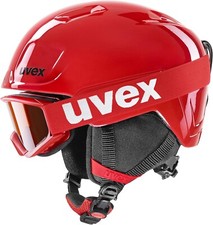 Casco e Occhiali da Sci UVEX BAMBINO CON VISIERA MIS.46-50