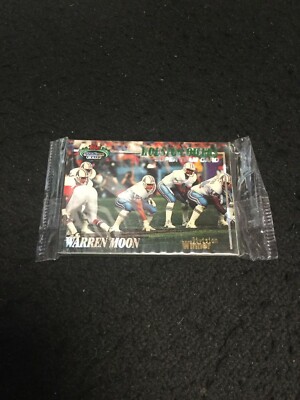 WARREN MOON 1993 Stadium Club Titans Super Team Card Division Winner Sealed Set