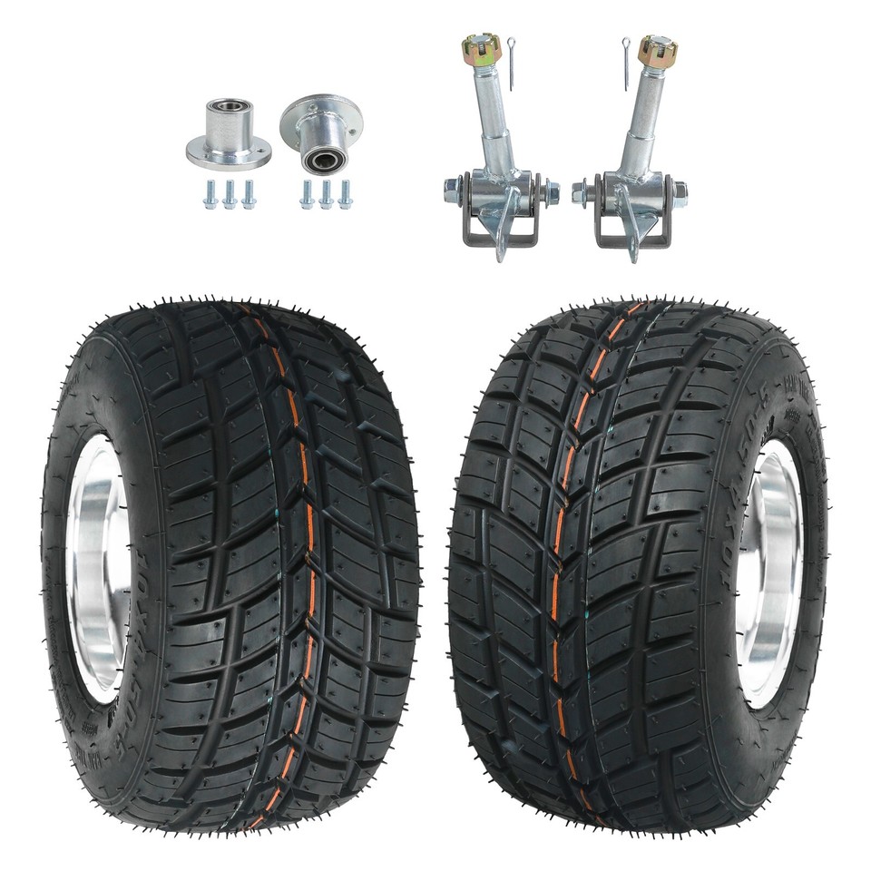 Kit Essieu Arrière Complet 810mm Pour Kart Cross Et ATV Avec Roues 11x7.10-5 Et 10x4.50-5