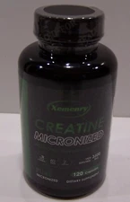 Xemenry Micronized Creatine Capsules 3500mg/Serving 120ct/60 Days EXP 10/2026