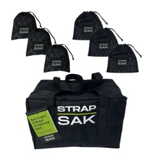 STRAP SAK Ratchet Strap Storage Bag Complete Set