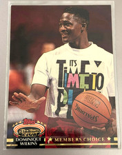1992-93 Topps Stadium Club - Members Choice Dominique Wilkins #208